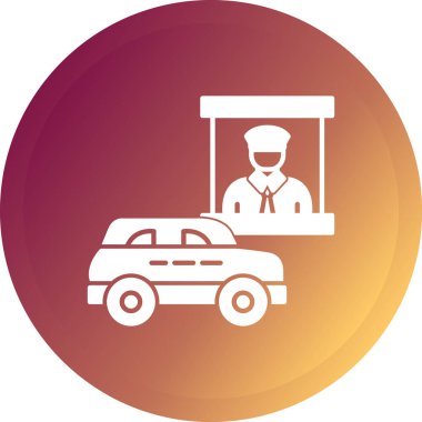 - Araba. Web simgesi basit illüstrasyon