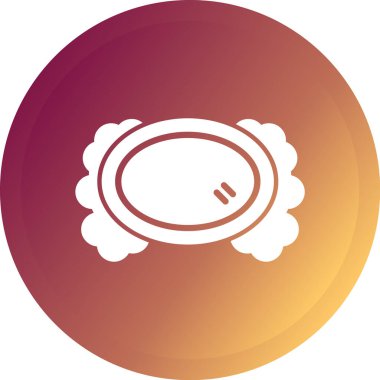 Gıda simgesinin vektör illüstrasyonu