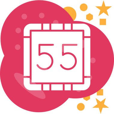 565 modern simge, illüstrasyon vektörü