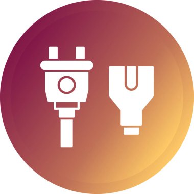 Fiş. Web simgesi basit illüstrasyon