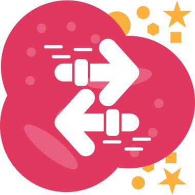 Bulut. Web simgesi basit illüstrasyon