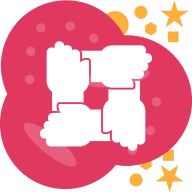 Modern b 'nin vektör illüstrasyonu eksik simgesi