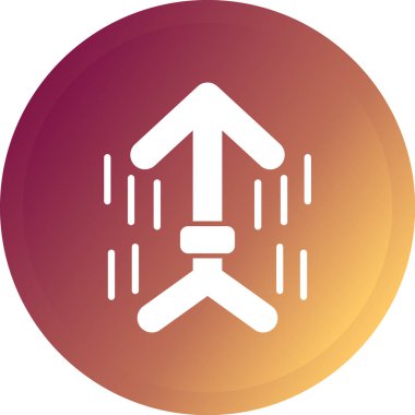 ok simgesi vektör illüstrasyonu