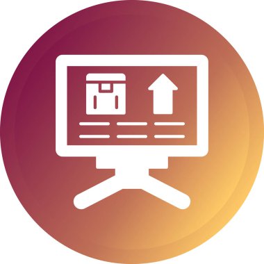 seo modern simgesinin vektör illüstrasyonu