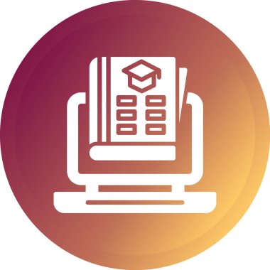 Kitap simgesinin vektör illüstrasyonu