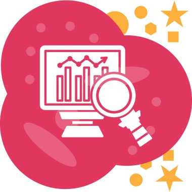 seo modern simgesinin vektör illüstrasyonu