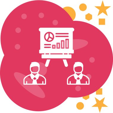 Modern bir simgenin vektör illüstrasyonu