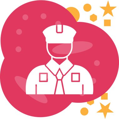 Ordu temsilcisi illüstrasyonu