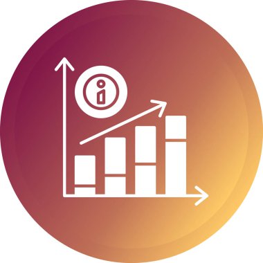 Uzun gölgeli çizelgenin vektör simgesi