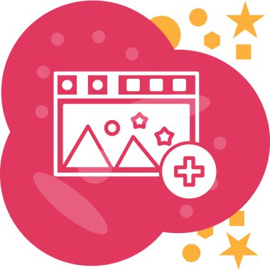 tıbbi bakım ikonu vektör illüstrasyonu