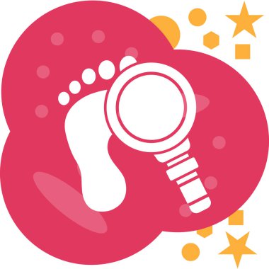 Bir kızın vektör çizimi