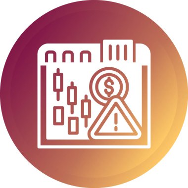 Modern bir simgenin vektör illüstrasyonu