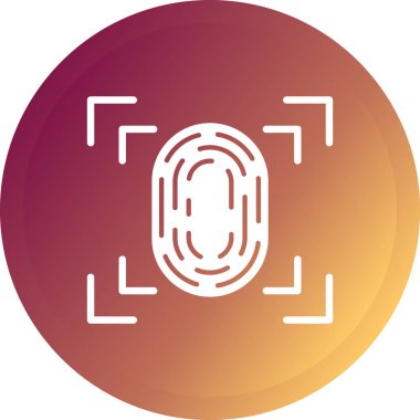 Modern bir simgenin vektör illüstrasyonu