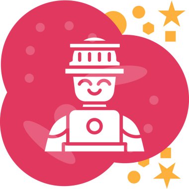 Çin Yeni Yıl ikonunun vektör illüstrasyonu