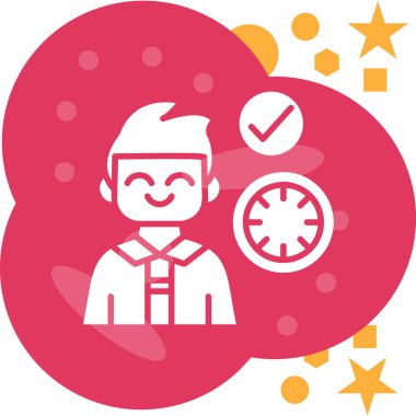 Müşteri Hizmetleri modern simgesi, vektör illüstrasyonu