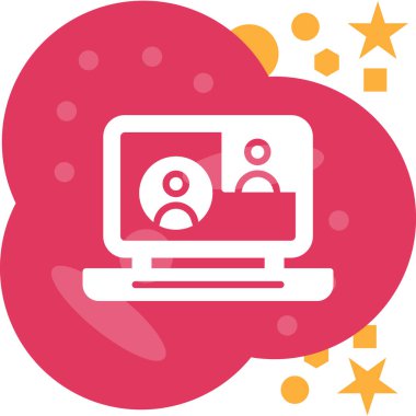 seo modern simgesinin vektör illüstrasyonu