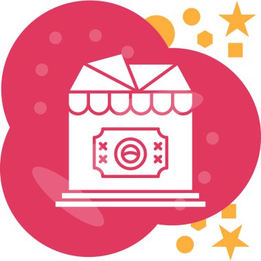 Hediyelerle dolu alışveriş çantası vektör illüstrasyonu