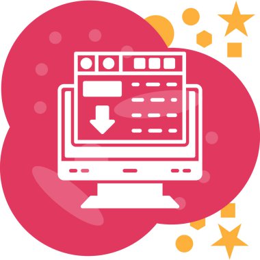 Web tasarımı. Web simgesi