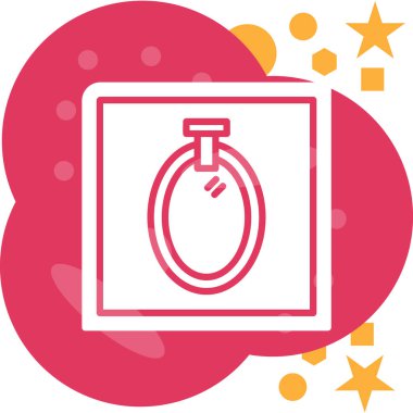 Bomba simgesinin vektör illüstrasyonu