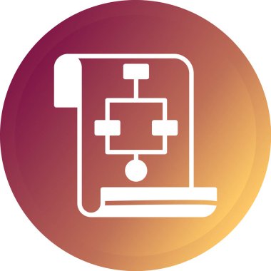 Modern b simgesinin vektör illüstrasyonu