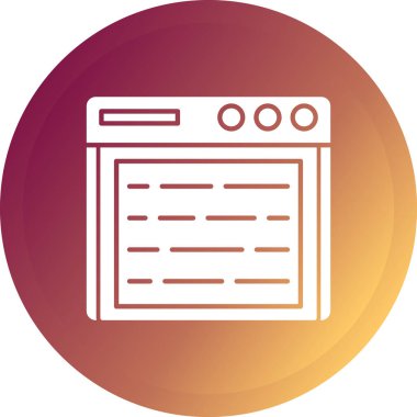 Modern b simgesinin vektör illüstrasyonu