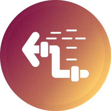 Modern b 'nin vektör illüstrasyonu eksik simgesi