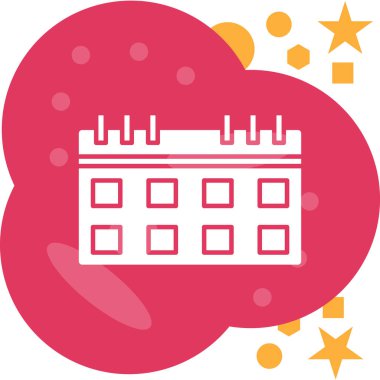 İyi günler. Web simgesi basit illüstrasyon