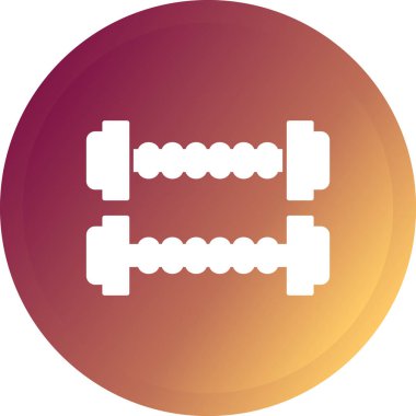 dambıl simgesi. Basit resimleme