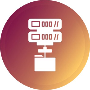 seo modern simgesinin vektör illüstrasyonu