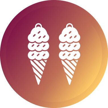 Modern simgenin vektör illüstrasyonu