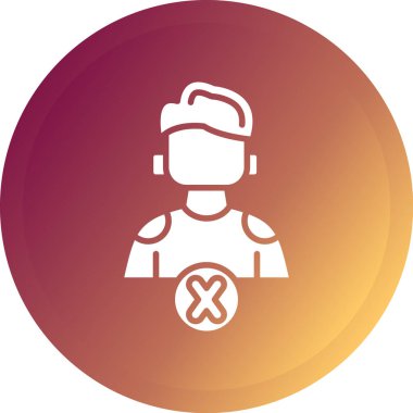 Modern simgenin vektör illüstrasyonu