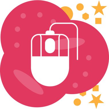 Bir noel yıldızı simgesinin vektör illüstrasyonu