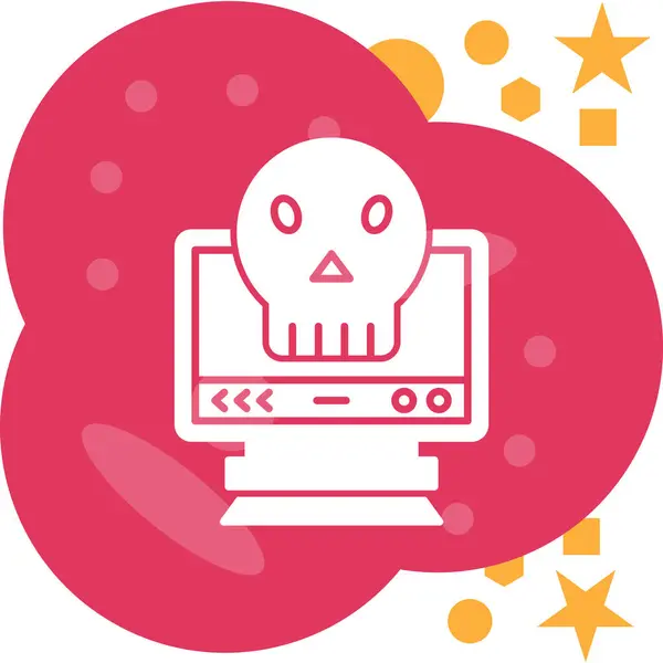 Cadılar Bayramı ikon vektör illüstrasyonu