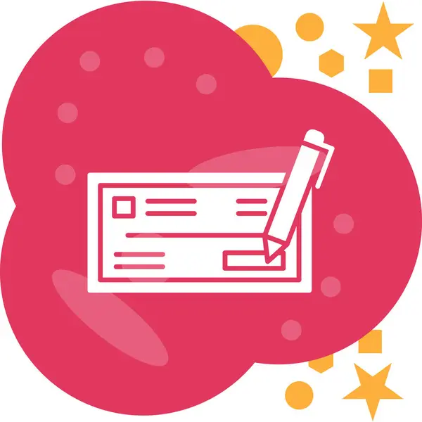 Rozet simgesi, vektör illüstrasyonu