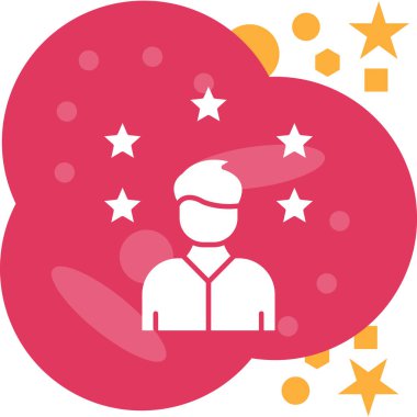 Bulut Hesaplama. Web simgesi basit illüstrasyon