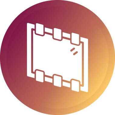 Modern b 'nin vektör illüstrasyonu eksik simgesi