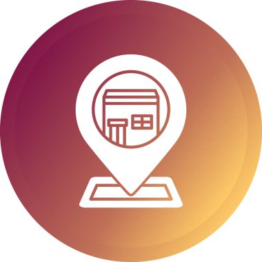 PIN vektör çizim Haritası