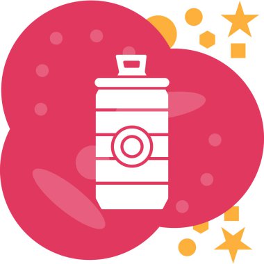 Bomba simgesi vektör illüstrasyonu