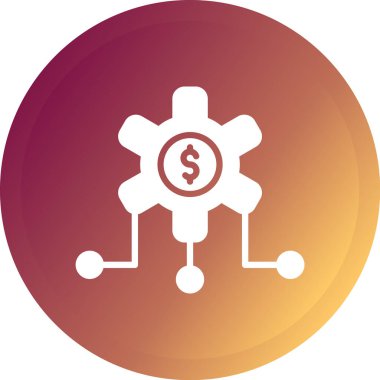 Dolar simgesi, vektör illüstrasyonu