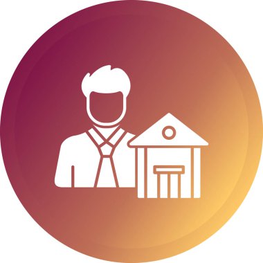 Maskeli bir adamın vektör çizimi