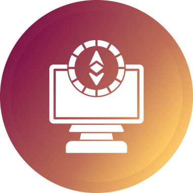 seo modern simgesinin vektör illüstrasyonu