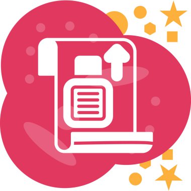 Modern b 'nin vektör illüstrasyonu eksik simgesi