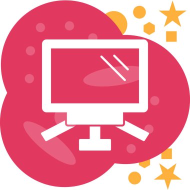 video simgesi vektör illüstrasyonu