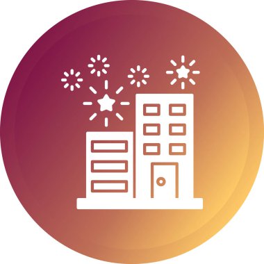 Binanın projesi için vektör simgesi