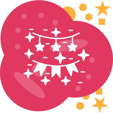 Bulutun sevimli çizgi film stili