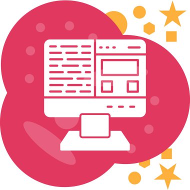 Bulut hesaplama. Web simgesi