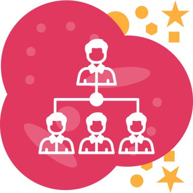 Bir takım simgesinin vektör illüstrasyonu