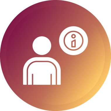 Kullanıcı simgesinin vektör çizimi