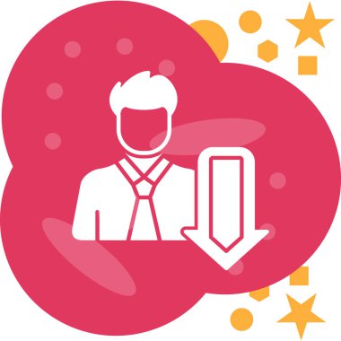 Rozet rozet simgesi - taslak biçimi