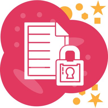 bulut veri güvenliği simgesi